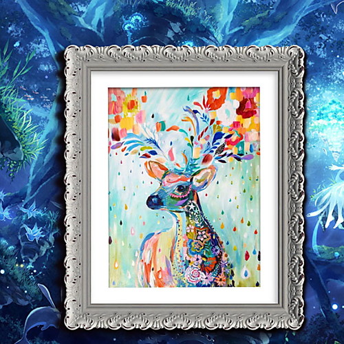 

elk deer diamond mosaic painting full moose rhinestone embroidery animal diamond art draw picture puzzle wall paper home decor 40x50cm