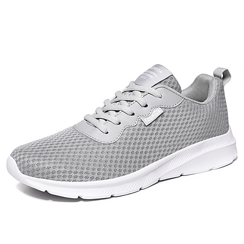 

Men's Spring & Summer / Fall & Winter Classic / British Daily Outdoor Trainers / Athletic Shoes Walking Shoes Mesh Breathable Wear Proof White / Black / Gray