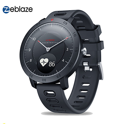 

Zeblaze HYBRID Unisex Smartwatch Android iOS Bluetooth Waterproof Heart Rate Monitor Blood Pressure Measurement Distance Tracking Information ECGPPG Pedometer Call Reminder Activity Tracker Sleep