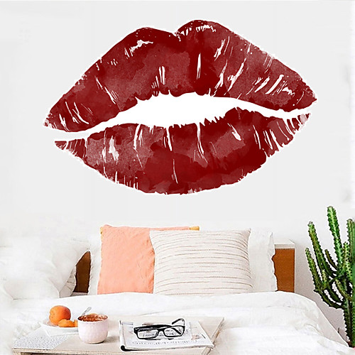 

Sexy Red Lip PVC Wall Stickers Wall Art Decals Home Decor