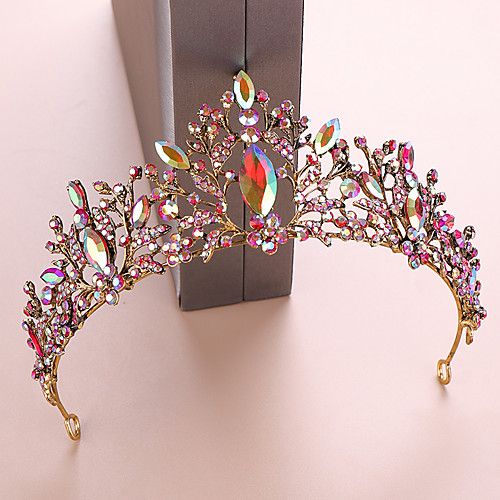 

Women's Hair Jewelry For Wedding Party Engagement Wedding Geometrical Crystal Alloy Rainbow 1 pc