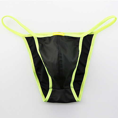 

Men's Basic Briefs Underwear - Normal Low Waist Yellow Red White M L XL