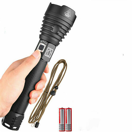 

Flashlight Kits Handheld Flashlights / Torch Waterproof LED Emitters with Batteries and Charger Waterproof Easy Carrying Durable Camping / Hiking / Caving Everyday Use Cycling / Bike Outdoor USB