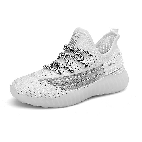 

Boys' / Girls' Comfort Knit Trainers / Athletic Shoes Big Kids(7years ) Walking Shoes Buckle White / Black / Champagne Summer / Fall / TPR (Thermoplastic Rubber)