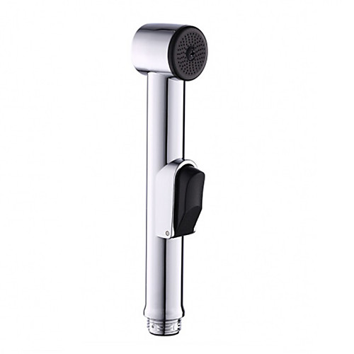 

Chrome ABS Sprayer Handheld Toilet Bidet Shattaf Spray Bathroom Toilet Bidet Shower Head Nozzle Showerhead