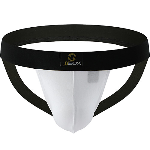 

Men's Cut Out G-string Underwear - Normal Low Waist Black White Yellow M L XL