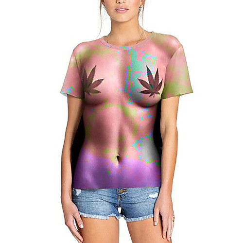 

Women's Daily T-shirt - Scenery Purple Keep Calm and Carry on