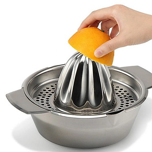 

Juicer Handhold Orange Lemon Juice Maker Stainless Steel Manual Squeezer Press Squeezer Citrus Juicer Home Kitchen