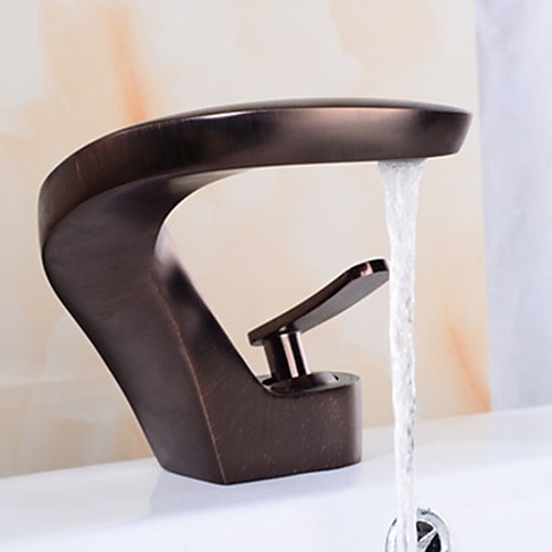 

Bathroom Sink Faucet - Widespread Electroplated Free Standing Single Handle One HoleBath Taps
