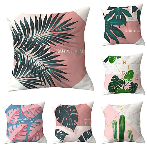 

Set of 6 Throw Pillow Simple Classic 4545 cm Cushion Vintage Circle Cover Sofa Home Decor Throw Pillow Case
