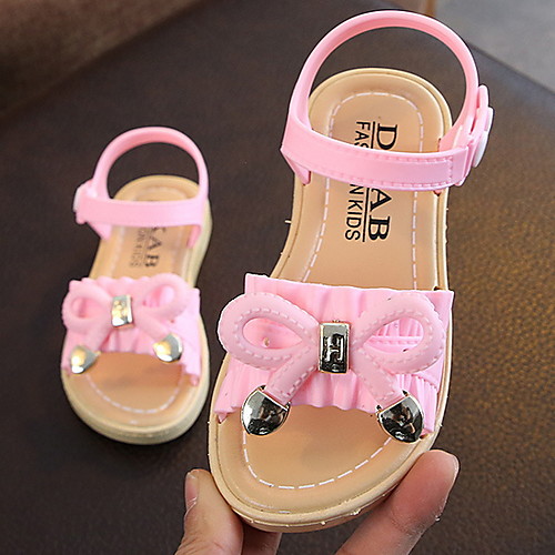 

Girls' Comfort PVC Sandals Toddler(9m-4ys) Black / Pink / Green Spring