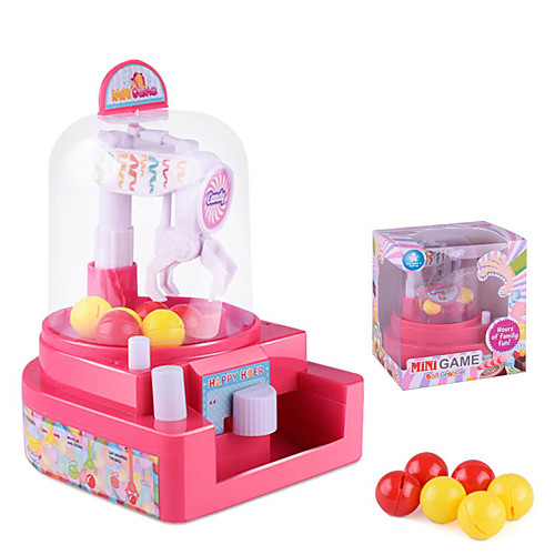 

1 pcs Puzzle Table Game Slot Machine Bank Jackpot Plastic Ball Candy Family Interaction Mini Handheld Pocket Portable Kid's Adults' Toys Gifts