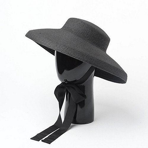 

Straw Hats with Cap 1 Piece Wedding Headpiece
