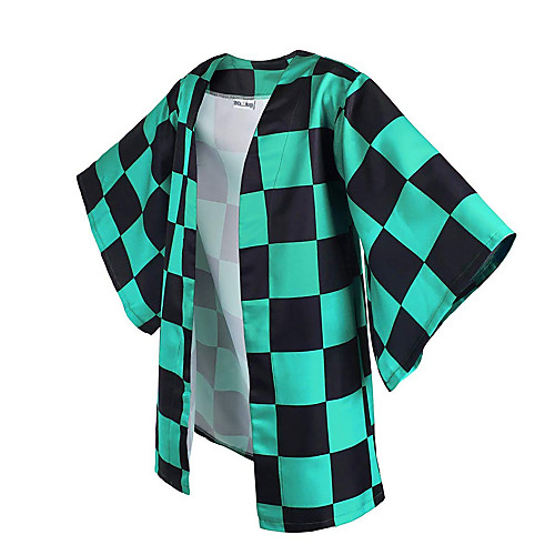 

Inspired by Demon Slayer: Kimetsu no Yaiba Kamado Tanjirou Anime Cosplay Costumes Japanese Cosplay Suits Coat For Women's Men's