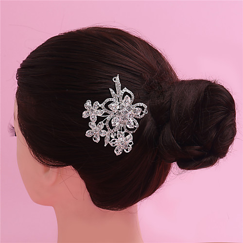 

Crystal / Alloy Hair Combs with Crystal 1 Piece Wedding / Special Occasion Headpiece