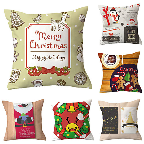 

Set of 6 Throw Pillow Simple Classic 4545 cm Cushion Vintage Circle Cover Sofa Home Decor Throw Pillow Case