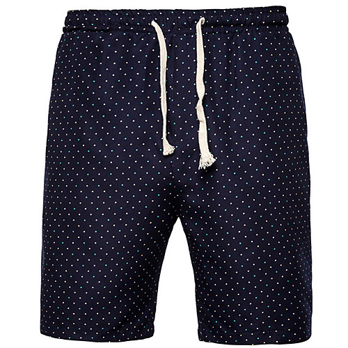 

Men's Basic Shorts Bermuda shorts Pants - Polka Dot Drawstring Black US32 / UK32 / EU40 / US34 / UK34 / EU42 / US38 / UK38 / EU46