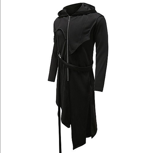 

Plague Doctor Costume Adults Men's Scary Cosplay Costumes Solid Cotton Blend