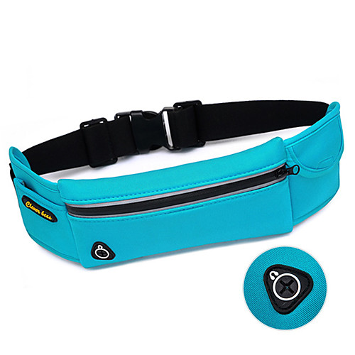 

Running Belt Fanny Pack Waist Bag / Waist pack &lt;20 L for Mountain Bike / MTB Running Marathon Camping / Hiking Sports Bag Multifunctional Scratch-resistant Waterproof Zipper Terylene All Running Bag