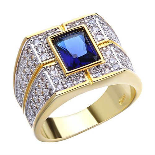

Ring Blue Alloy Punk 1pc 7 8 9 10 11
