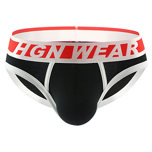 

Men's Basic Briefs Underwear - Normal Low Waist White Black Royal Blue L XL XXL