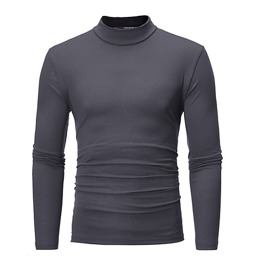 

Men's Solid Colored Pullover Long Sleeve Slim Sweater Cardigans Round Fall Winter White Black Blue
