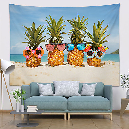 

5 sizes ilected Tropical Plant Tapestry Wall Hanging Polyester Thin Bohemia Cactus Banana Leaf Print Tapestry Beach Towel Cushion