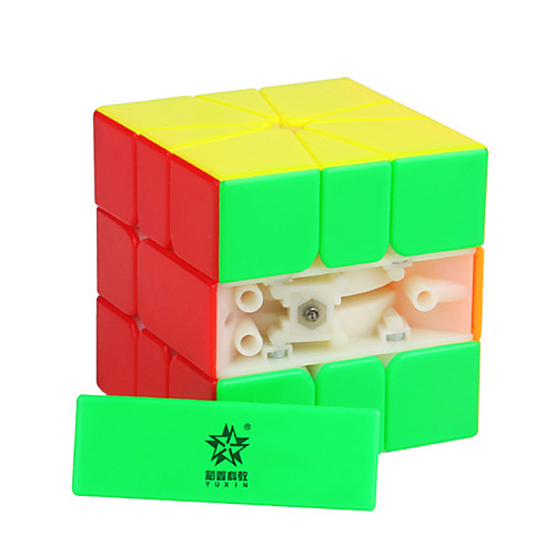 

Speed Cube Set 1 pcs Magic Cube IQ Cube YU XIN Sudoku Cube 333 Magic Cube Puzzle Cube Glossy Stress and Anxiety Relief Classic Kids Adults' Toy Gift