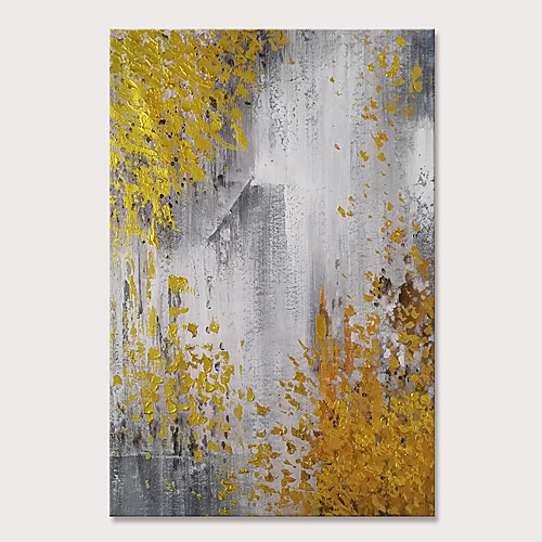 

Oil Painting Hand Painted Vertical Abstract Pop Art Modern Stretched Canvas