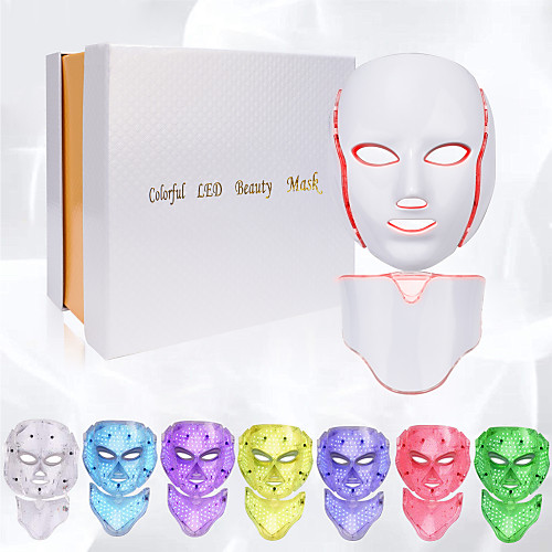 

Electric LED Facial Mask LED mask Light Therapy Beauty Skin Care 7 colors 3 colors women