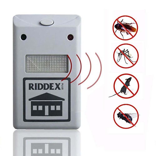 

Riddex Plus Pest Repellent Repelling Aid For Rodent Roaches Ants Spider Pest Repellent Electronic Ultrasonic