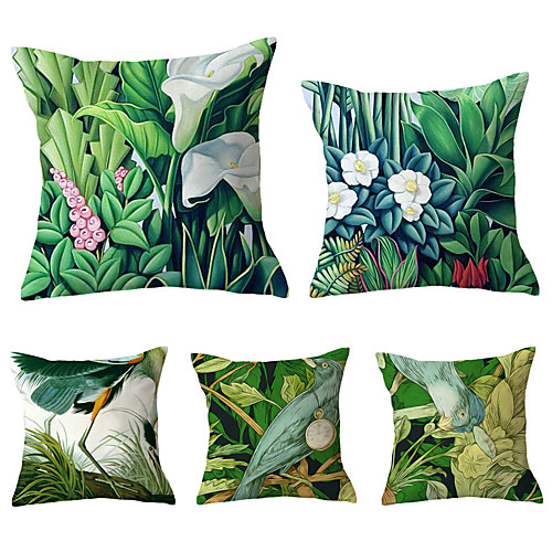 

5 pcs Throw Pillow Simple Classic 4545 cm