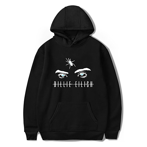 

Inspired by Cosplay Billie Eilish Cosplay Costume Hoodie Pure Cotton Print Hoodie For Men's / Women's