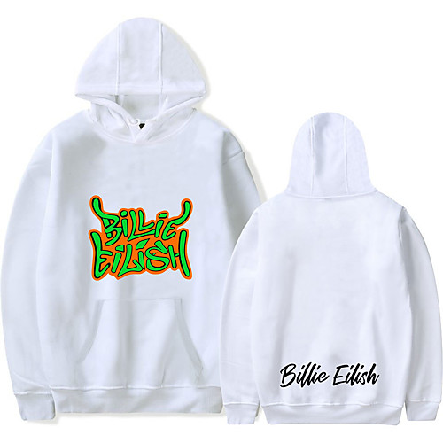 

Inspired by Cosplay Billie Eilish Cosplay Costume Hoodie Pure Cotton Print Hoodie For Men's / Women's