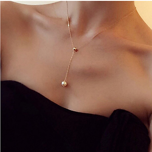 

Women's Pendant Necklace Necklace Friends European Romantic Casual / Sporty Sweet Chrome Gold Silver 30 cm Necklace Jewelry 1pc For Street Festival