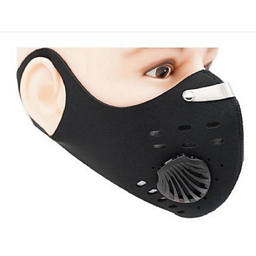 

Sports Mask Breathable Cycling Camping & Hiking Fitness, Running & Yoga Bike / Cycling Black for Unisex Adults' Running Hiking Exercise & Fitness Outdoor Exercise Cycling / Bike Solid Color 1pc