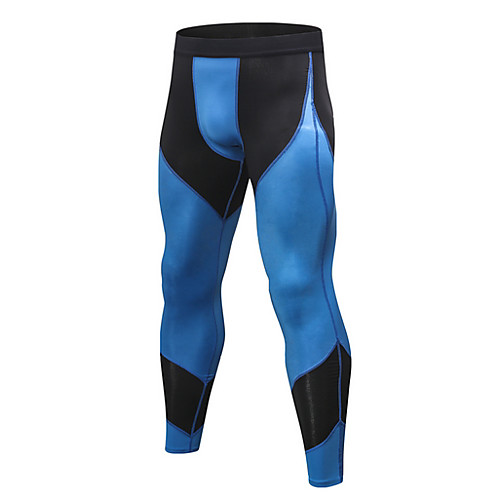 

Men's Normal Polyester Sexy Long Johns Color Block Mid Waist