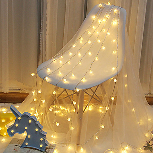 

LED3M Ball Light String Outdoor Christmas Day Bubble Ball Lantern Starry Wedding Birthday Decoration String Light
