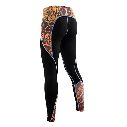 

Men's Women's High Waist Running Tights Leggings Compression Pants Sports & Outdoor Underwear Base Layer Leggings Winter Fitness Gym Workout Running Jogging Breathable Moisture Wicking Soft Sport