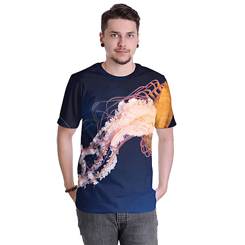 

Inspired by Galaxy T-shirt Terylene Print Printing For Men's / Women's