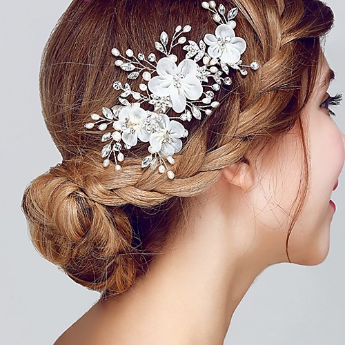 

Alloy Headpiece with Rhinestone 1 Piece Wedding Headpiece