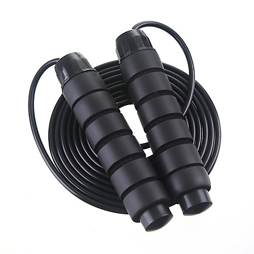 

Jump Rope / Skipping Rope Rubber Portable Speed Anti Slip Durable Crossfit Weight Loss Training Boxing Exercise & Fitness Gymnatics For Unisex Sports Outdoor Indoor