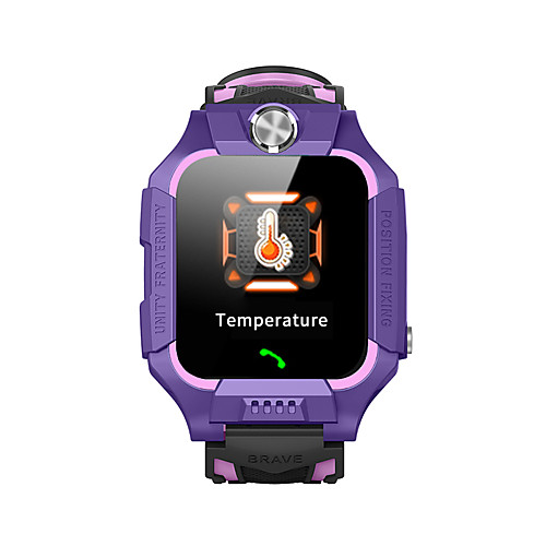 

W02 Kids Kids' Watches Bluetooth Waterproof Touch Screen Sports Long Standby Thermometer Timer Call Reminder Alarm Clock Temperature Display