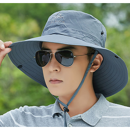 

Mens Quick Dry Neck Cover Sun protection Fishing Bucket Hat