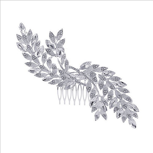 

Crystal / Alloy Hair Combs with Crystal 1 Piece Wedding / Special Occasion Headpiece