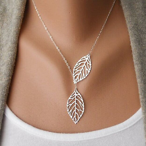

Women's Choker Necklace Necklace Friends European Romantic Casual / Sporty Sweet Chrome Gold Silver 48 cm Necklace Jewelry 1pc For Street Festival