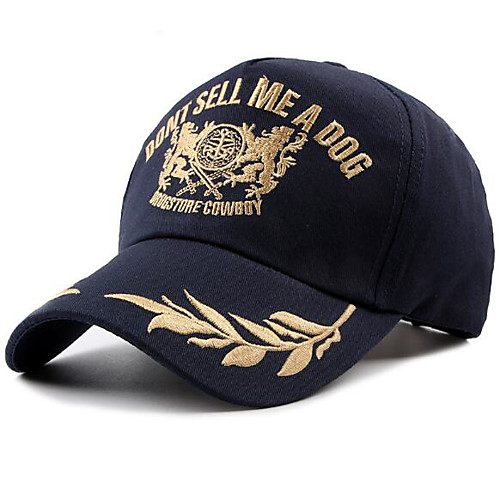 

Unisex Basic Polyester Baseball Cap-Floral Print Fall Red Black Navy Blue
