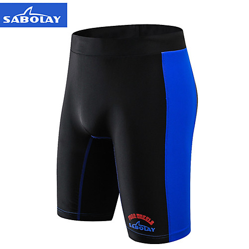 

Men's Swim Shorts Chlorine resistance Waterproof Comfortable Nylon Spandex Short Pant Swimwear Beach Wear Board Shorts Patchwork Swimming Beach