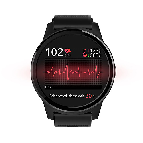 

NORTH EDGE E101 Unisex Smartwatch Android iOS Bluetooth Touch Screen Heart Rate Monitor Blood Pressure Measurement Calories Burned Information ECGPPG Pedometer Call Reminder Sleep Tracker Sedentary
