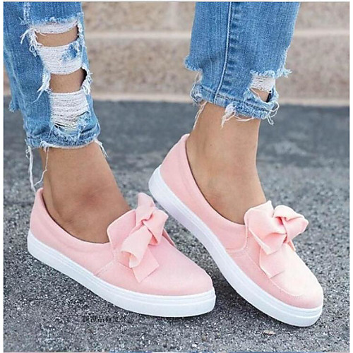 

Women's Sneakers Creepers Round Toe PU Spring & Fall / Summer Pink / Black / Gray